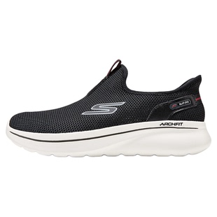 斯凯奇新品2026夏男休闲鞋 217085-BKRD
