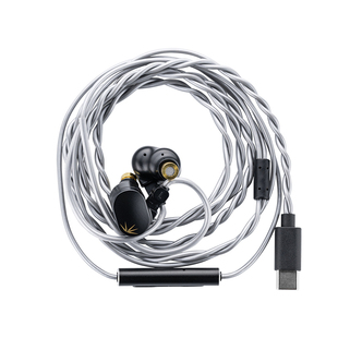 水月雨竹2代DSP可换线typec入耳式有线音乐耳机金属高音质耳塞