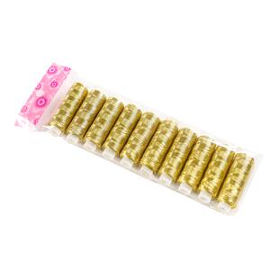 刺绣细线十字绣用彩色缝纫机编织闪光丝细手工电脑绣花线亮银金线