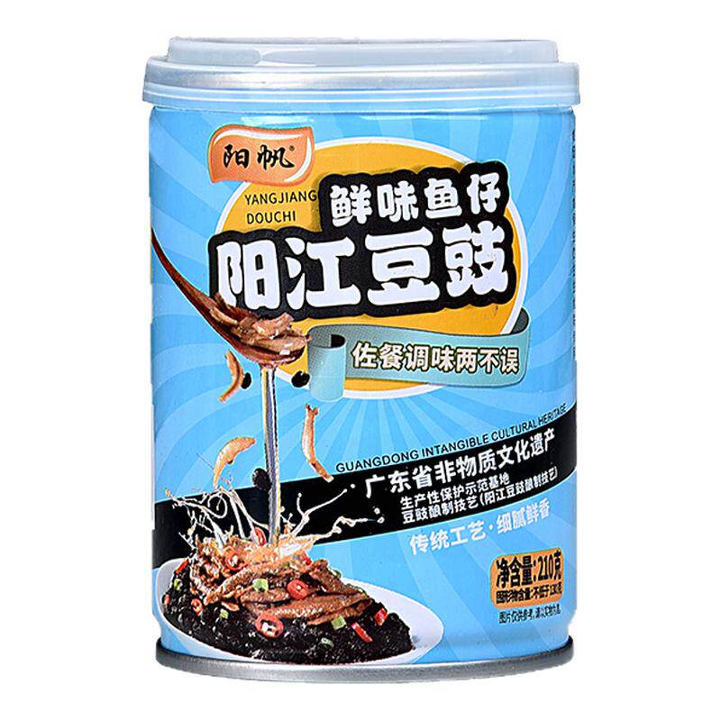 阳帆牌阳江即食豆豉拌饭面炒菜用