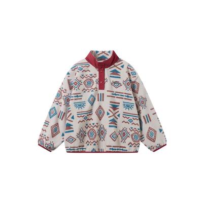 mipo儿童休闲摇粒绒卫衣