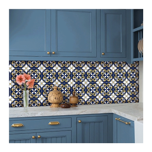 卡通厨房防油贴纸自粘防水防潮灶台墙贴纸贴膜瓷砖墙面厨房贴纸