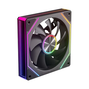 动力火车棱镜8Pro台式电脑主机箱散热风扇12CM 5V3针风扇ARGB温控