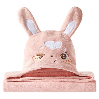 【爆款推荐】婴儿吸水斗篷浴巾