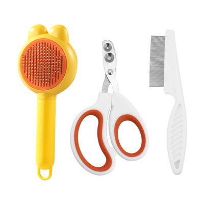 宠物梳子 除跳蚤开结去浮毛 泰迪比熊美容排梳 猫咪狗狗梳套装