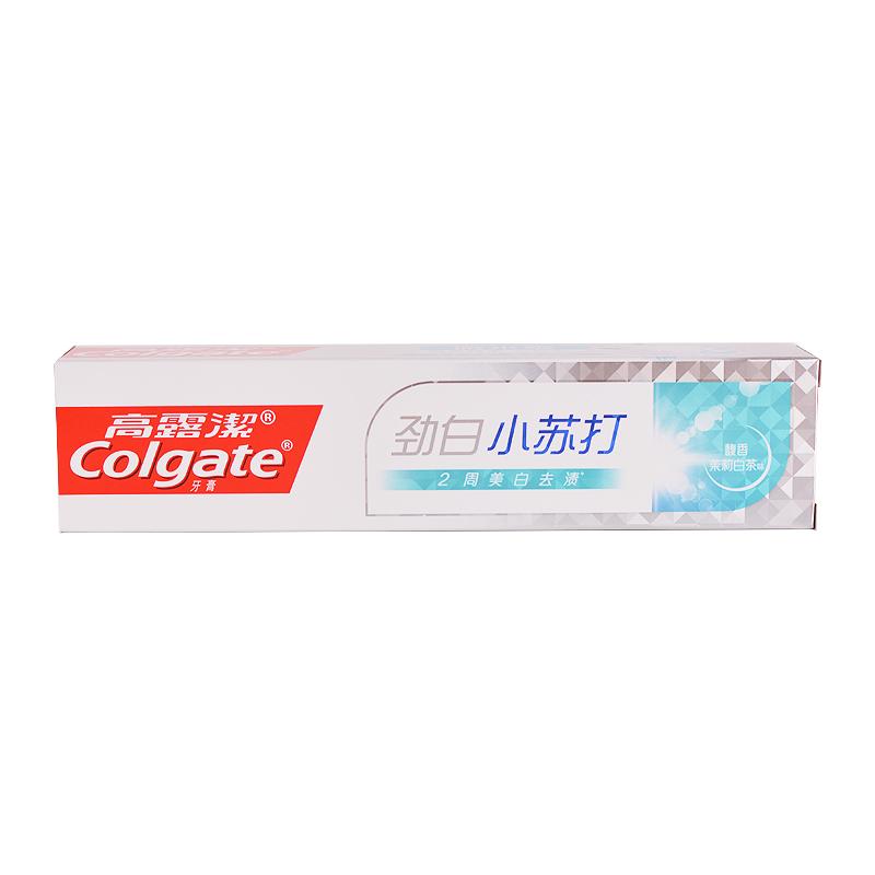 高露洁劲白小苏打亮白去渍牙膏