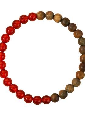 山川心语天然木质手串五行补木火