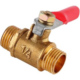 铜球阀红柄宝塔放水放气水管软管小球阀开关阀门水龙头1-2-3-4分