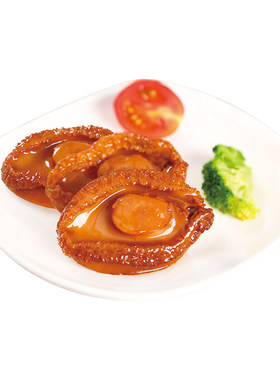 德叔6头大鲍鱼即食罐头