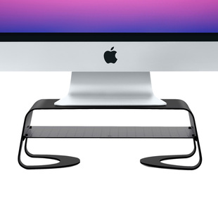Twelve South CurveRiser散热收纳铝合金属Studio Display显示器增高桌面支架底座适用于iMac M1/M2台式机