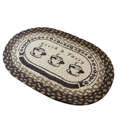 美式清新椭圆形隔热垫餐桌