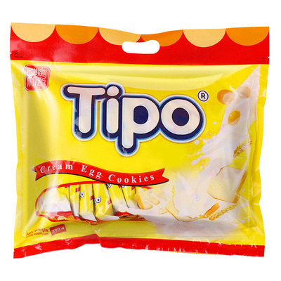 TIPO面包干越南进口榴莲奶香片