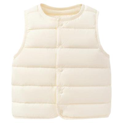 【清仓】babylove宝宝羽绒马甲冬季轻薄保暖外套三防马夹婴儿背心
