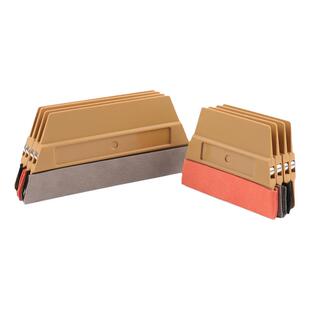 改色膜刮板3M仿鹿皮刮板带布带磁刮板 隐形车衣贴膜工具 羊毛刮板