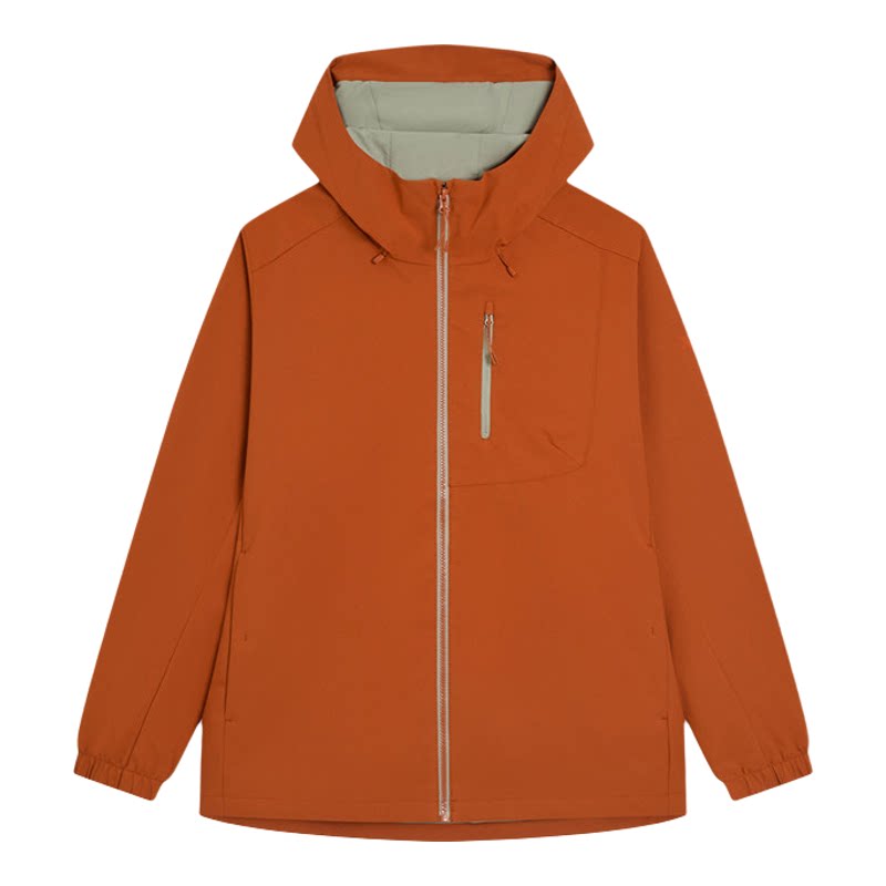 特步冲锋衣男款外套2026秋季新款