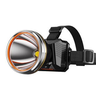 头灯强光充电超亮头戴式超长续航手电筒户外感应钓鱼专用夜钓矿灯