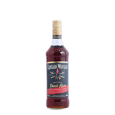 进口洋酒摩根黑Captain Morgan Black摩根船长黑朗姆酒