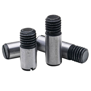 一字开口圆柱销外螺纹销GB878螺尾柱销开尾销开槽圆柱销子M4-M20