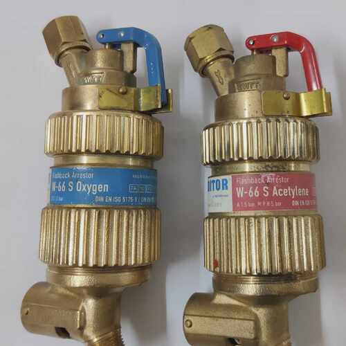UNITOR FLASHBACK ARRESTOR W-66S Acetylene 183970 & W-66S Oxy