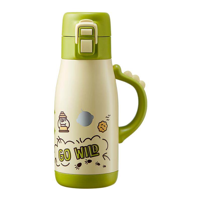 babycare户外儿童保温杯水杯婴幼儿宝宝吸管杯杯子