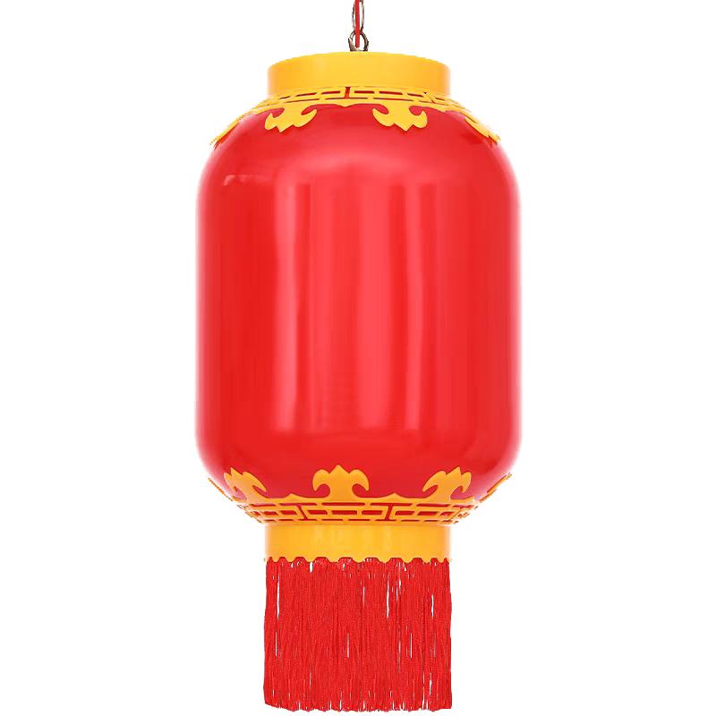亚克力灯笼LED发光连串塑料冬瓜红灯笼酒店装饰户外防水亮化灯笼