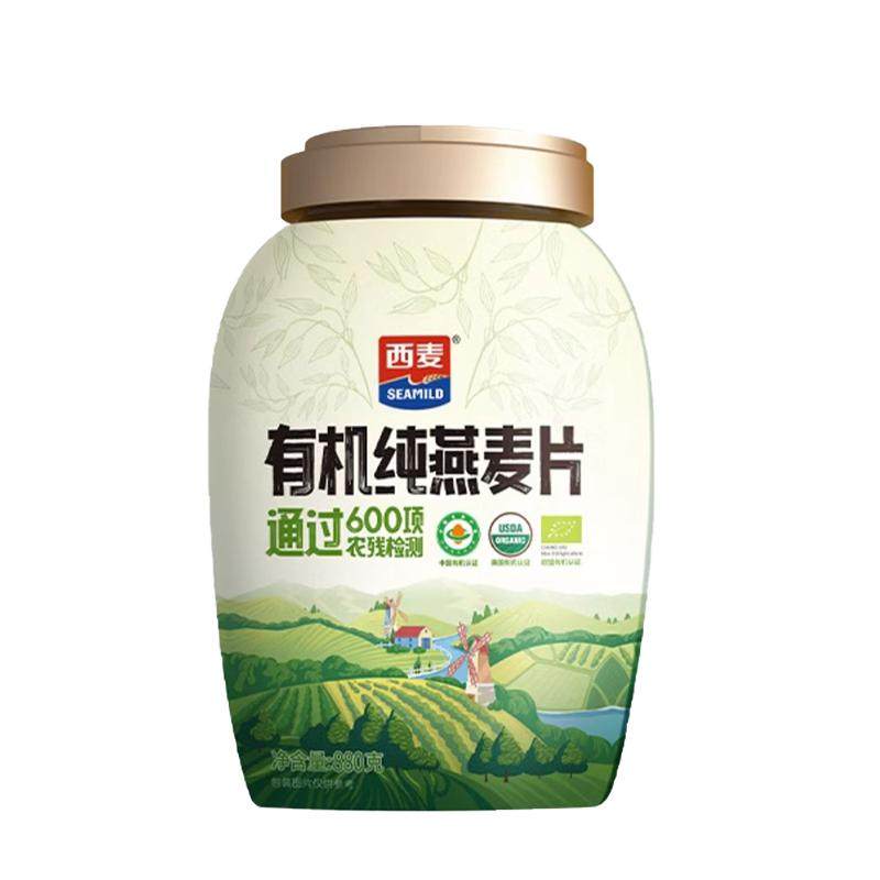 西麦880g桶装即食谷物早餐无蔗糖