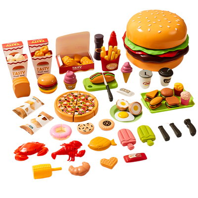 巨无霸汉堡收纳桶切切乐