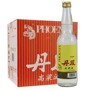 厦门亚洲酒厂丹凤高梁酒53度清香型500ml*6瓶腊肠白酒米酒老口味