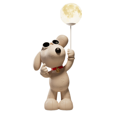 比格犬客厅摆件高端大气上档次电视柜沙发旁落地装饰乔迁新居礼物