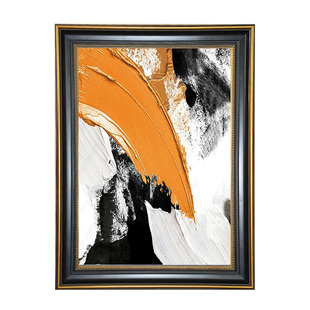 美式复古油画框外框油画装裱定制30x40  40x50任意尺寸相框挂墙