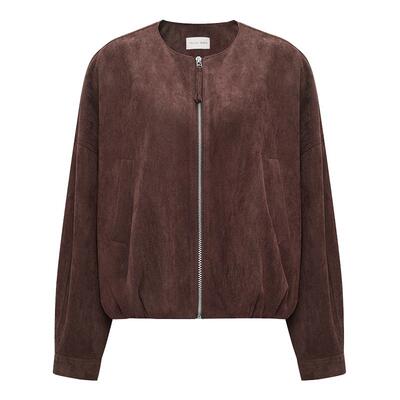 刺绣翻领夹克显瘦百搭气质女上衣