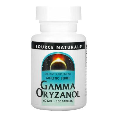 Source Naturals源美γ-天然谷维素调节神经肠胃健康