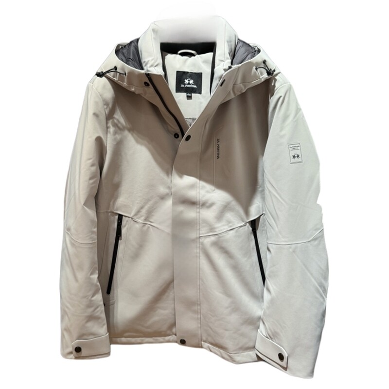 拉玛提那国内专柜连帽工装羽绒服