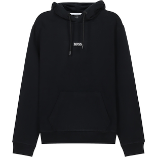 【自营】Hugo Boss雨果博斯 男士连帽卫衣运动衫男装外套正品套头