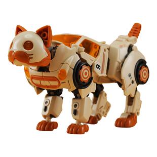 52TOYS猛兽匣 无限兽驱乱步 猫变形玩具拼装成品机甲礼物男