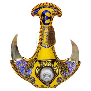 皮囊马奶酒38度500ml内蒙古特色皮囊带酒碗真羊角内蒙特产瓶装酒