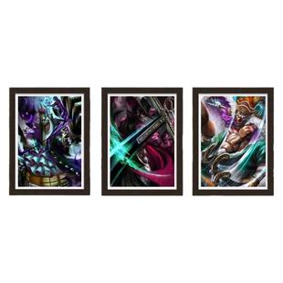 王下七武海月光·莫利亚鹰眼米霍克巴奇3D现代装饰画客厅画装饰