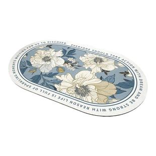 大江地垫浴室洗漱台马桶垫卫生间门口防滑垫子吸水地毯厕所脚垫