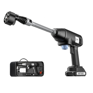 徕本无线洗车机家用刷车用便携电动高压水枪抢充电锂电池清洗神器