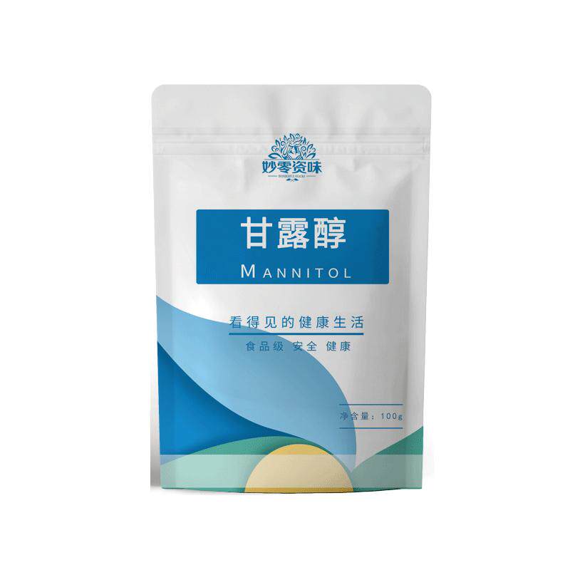 食品级甘露醇甜味剂D-甘露糖醇食品饮料增甜防粘糕点心口香糖1kg