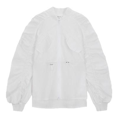 MOUSSY 2025春季新品城市运动风抽绳收腰夹克外套女028ISA30-2541