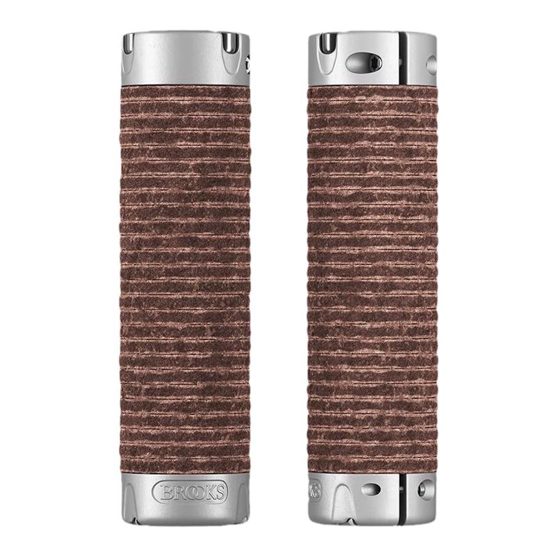 BROOKS布鲁克斯皮环缠绕把套真皮小布折叠车自行车把握可伸缩握把