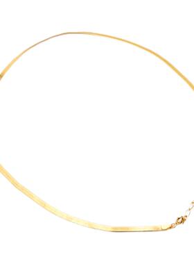 diy杨采钰同款轻奢刀片蛇骨链