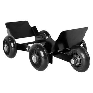 电动车爆胎助推器电瓶摩托车没气助行器辅助轮三轮车推车移车神器