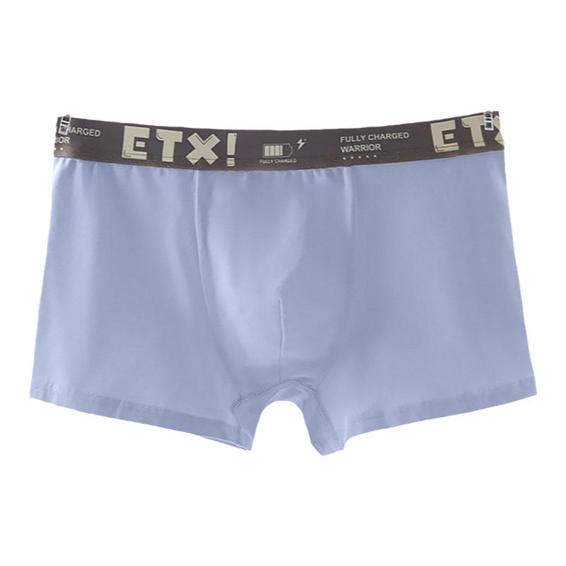 ETX男童纯棉内裤A类大码抗菌平角