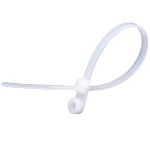 固定头扎带 带螺丝孔扎带 尼龙扎带3*100mm4*150 4*200 5*200*250