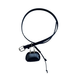 细腰带高级感百搭美式高街复古皮带女款配裙子牛仔裤腰间配饰腰包