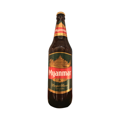 【2026年1月后产】缅甸缅玛啤酒Myanmar640ml*6老挝泰象LEO胜狮