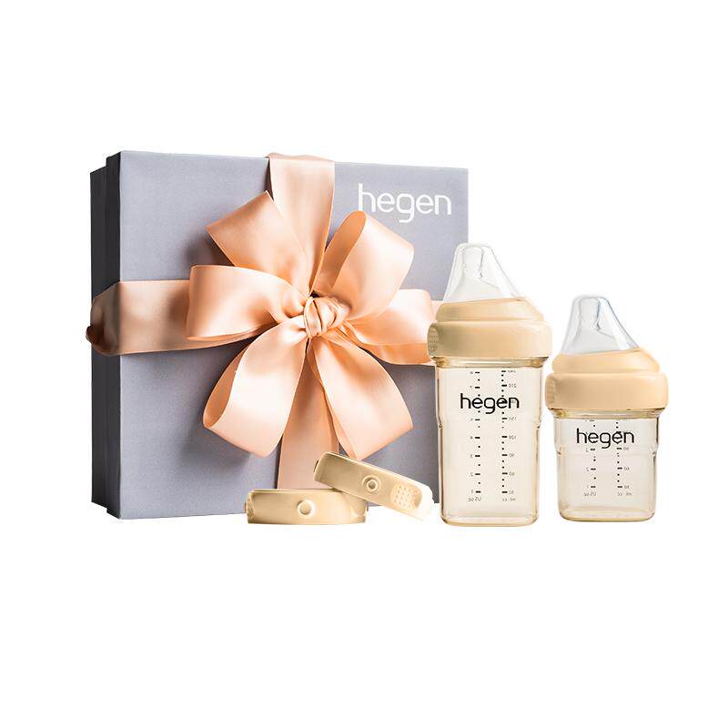 【自营】Hegen海格恩新生儿奶瓶礼盒PPSU防胀气防呛0到6个月宝宝