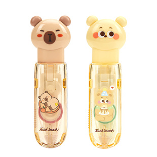 Touchmark按动点点胶修正带式点胶笔小学生专用高颜值笔形儿童手工手帐胶带便携学生错题粘贴无痕高粘度